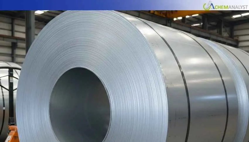 USA Cold Rolled Coil Prices Rise 1.07% in January 2026