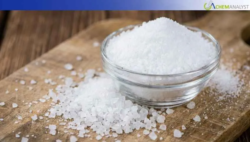 Weaker Demand Leads Sodium Chloride Prices Lower by 2.1% Globally