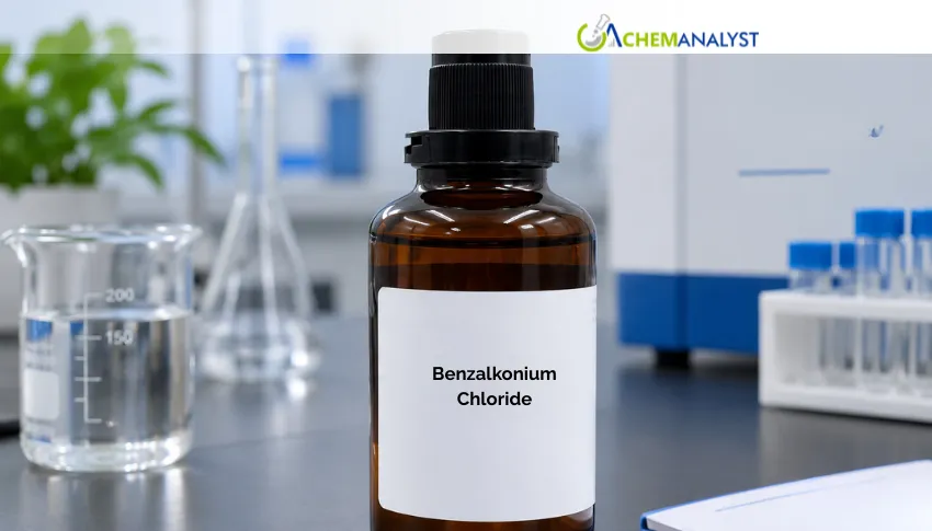 Why Are Benzalkonium Chloride Prices Rising in the US in Late August 2026?