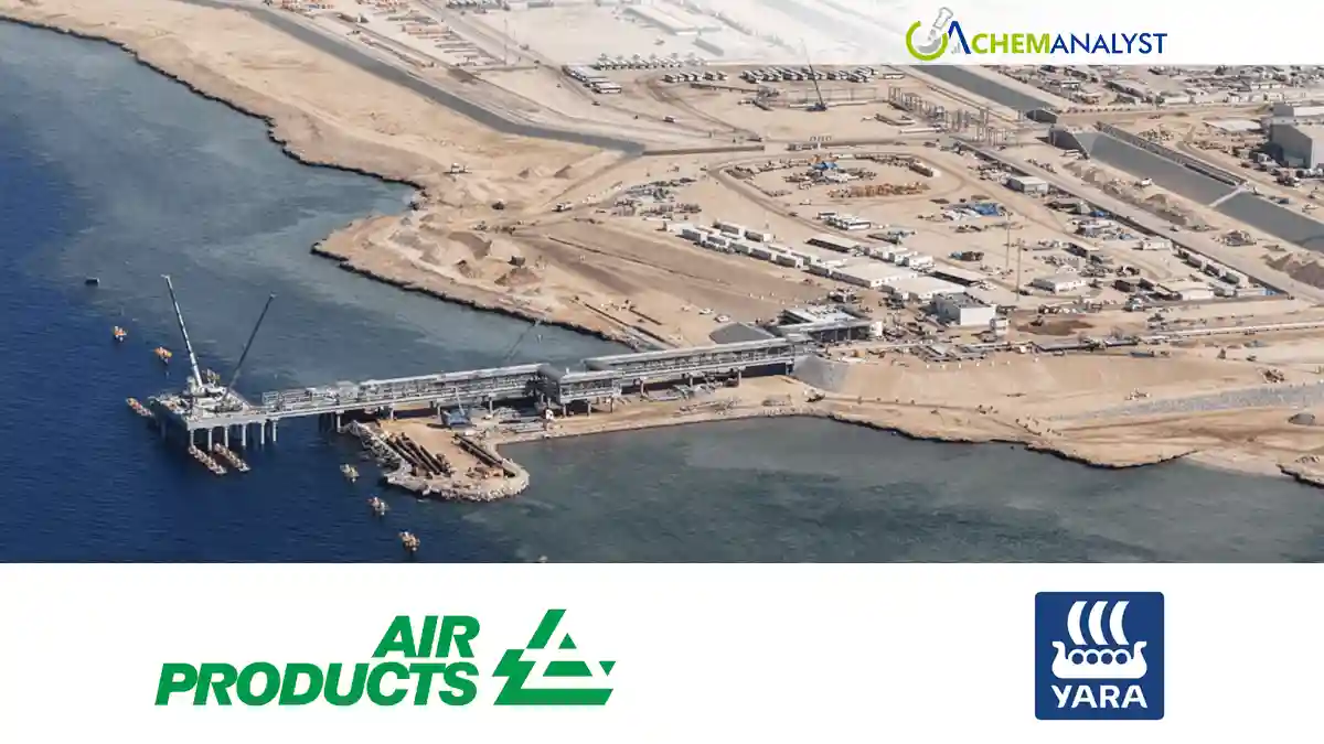 Yara, Air Products Finalize NEOM Green Ammonia Marketing Deal