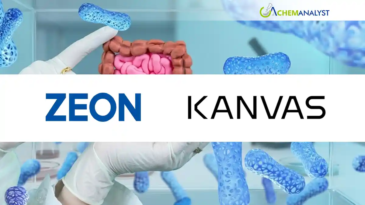 Zeon Strengthens Healthcare Portfolio with Investment in Kanvas Biosciences for Microbiome-Based Therapeutics